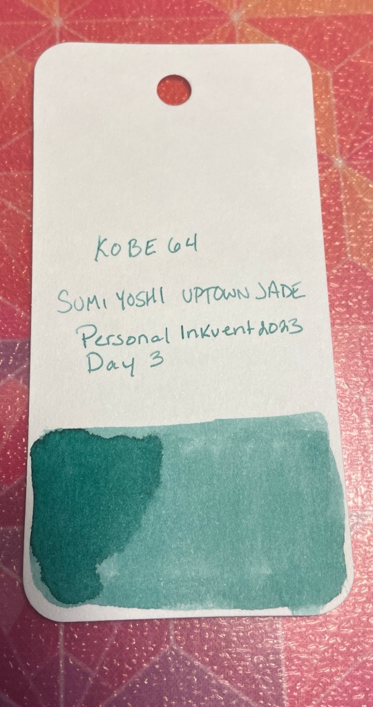 Kobe 64 Sumiyoshi Uptown Jade
A pale cool green ink