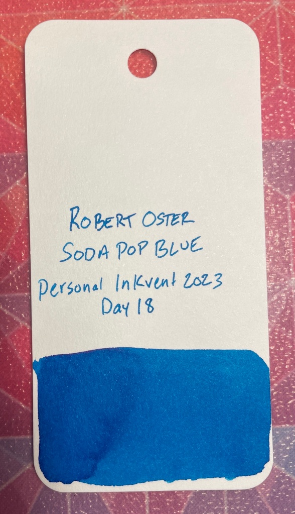 Robert Oster Soda Pop Blue
A bright Blue ink